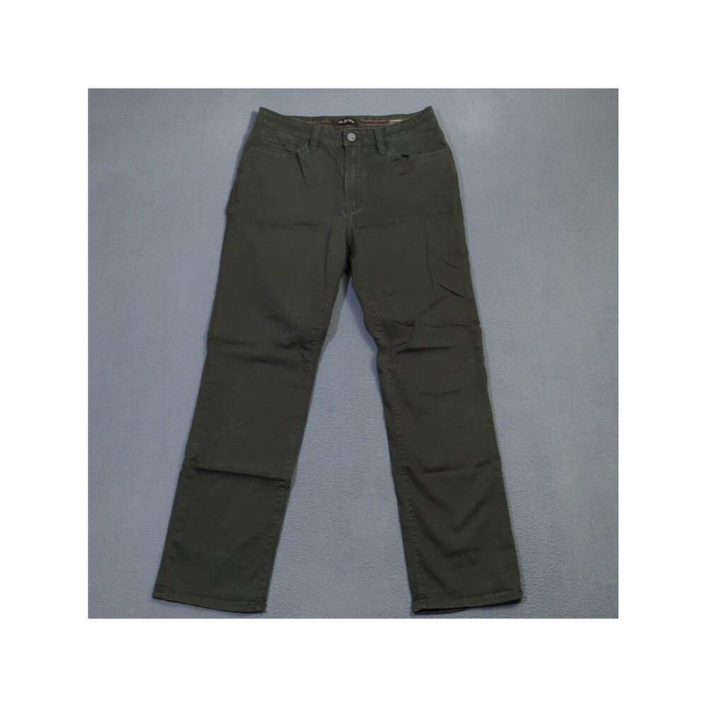 34 Heritage Pants Men's 35x32 Fits 33x31 Green Charisma Comfort Rise Classic
